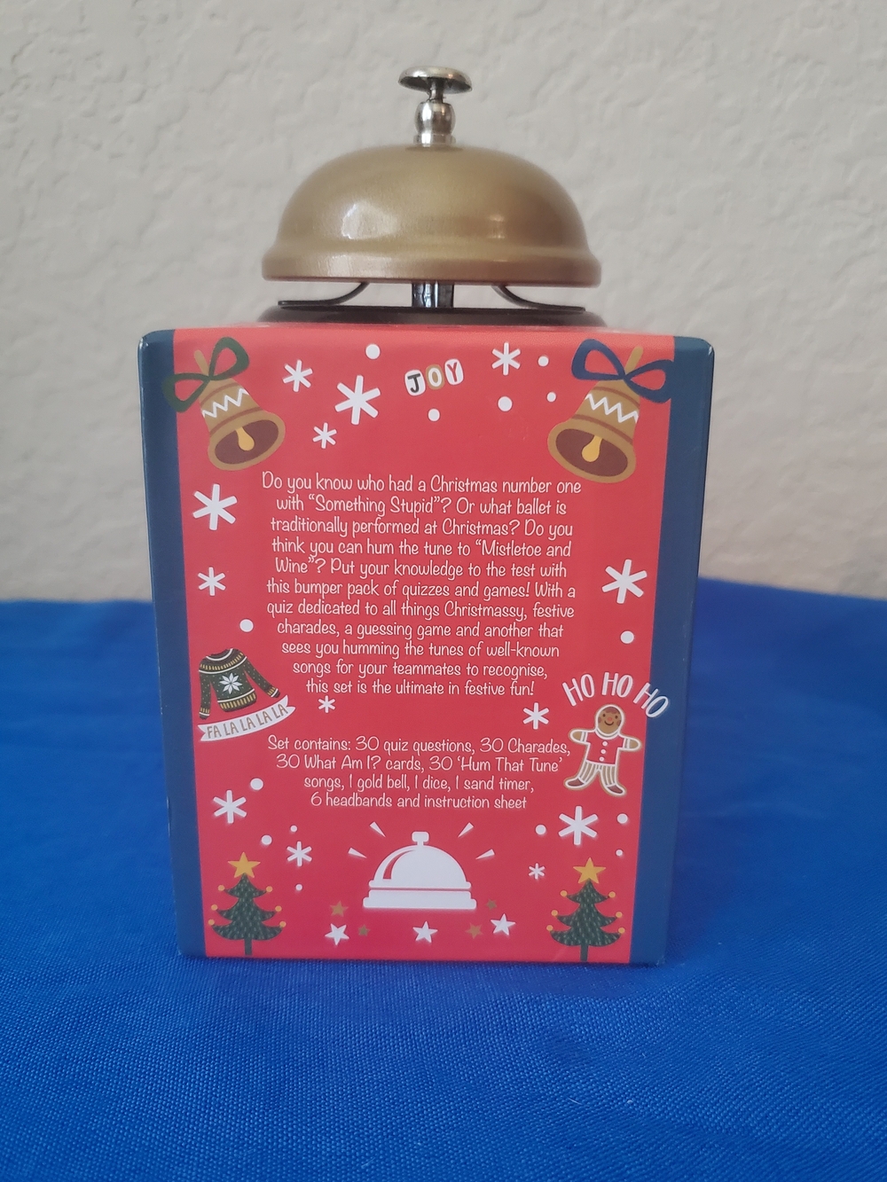 Professor Puzzle The Jingle Bell Box Christmas Games & Quizzes Family Holiday - Picture 3 of 5